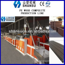 WPC PRODUCTION LINE PVC Wood Plastic Composite Decking WPC Machine